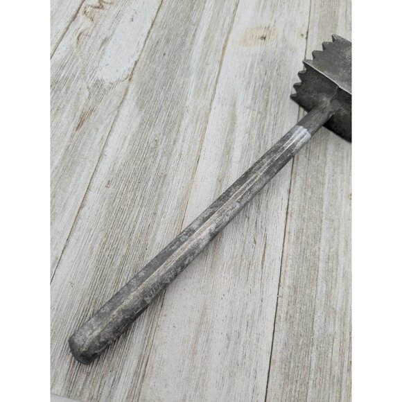 Aluminum #5 Meat Tenderizer Double Textured Sides 8" Taiwan - Picture 6 of 6